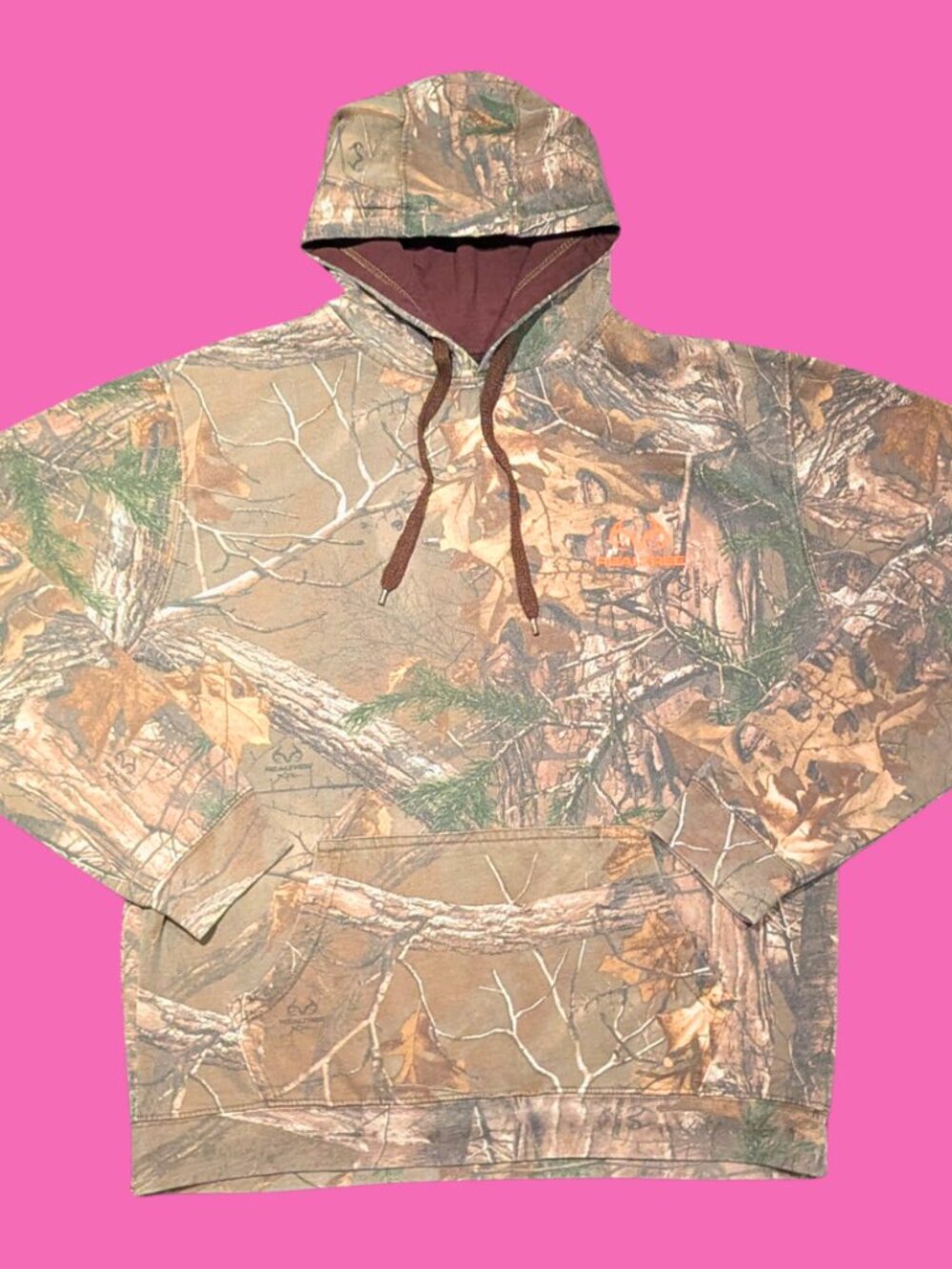RealTree Camouflage Hoodie Size M